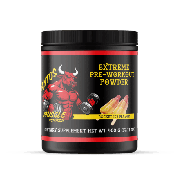 Pre-Workout Santos Muscle Nutrition Raket Ijs Smaak